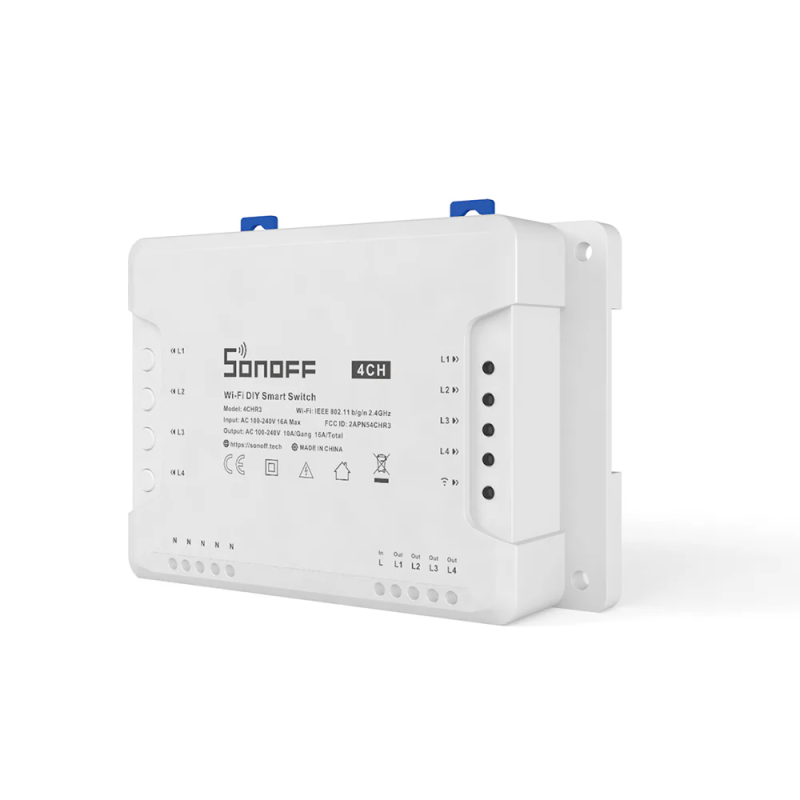 SONOFF 4CHR3  4-gang Wi-Fi Smart Switch with RF Control