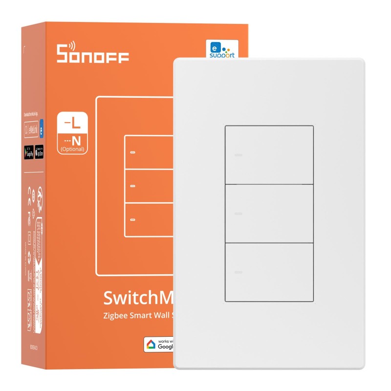SONOFF Zigbee M5 C3 Smart Touch Wall Switch
