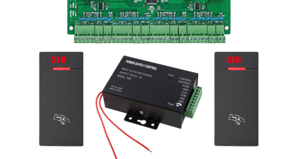 Access Control System for Multi Doors with PC Software, Access Control ...