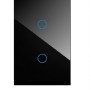 K.sozar - Zigbee 2 Gang Smart Wall Switch Glass touch Black, White& Grey