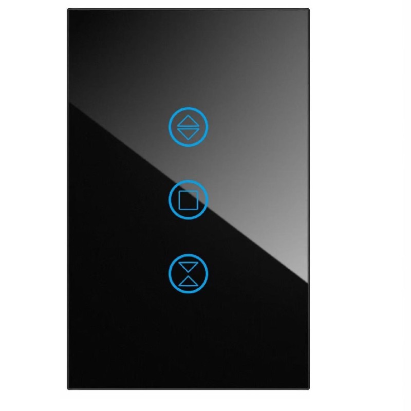 K.sozar Glass touch Curtain Switch White/Black/Grey