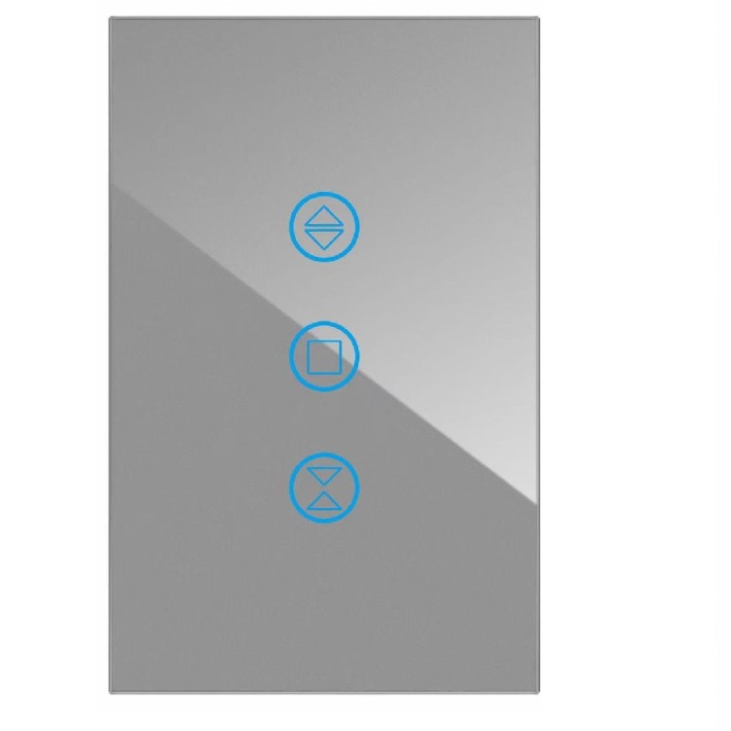 K.sozar Glass touch Curtain Switch White/Black/Grey