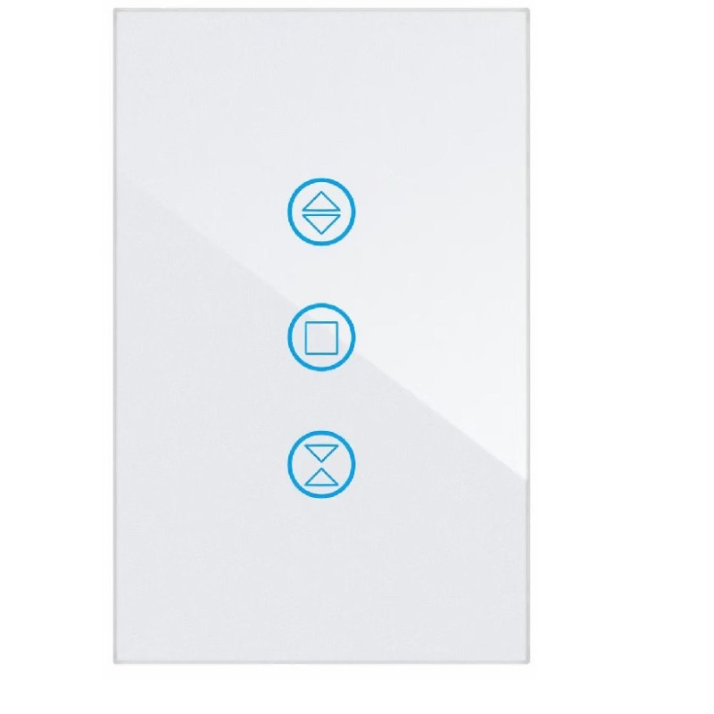 K.sozar Glass touch Curtain Switch White/Black/Grey