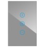 K.sozar Glass touch Dimmer Switch White/Black/Grey