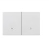 K.sozar - Wifi  2 Gang Smart Wall Switch Skin Feeling Black And White