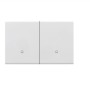 K.sozar - Wifi  2 Gang Smart Wall Switch Skin Feeling Black And White