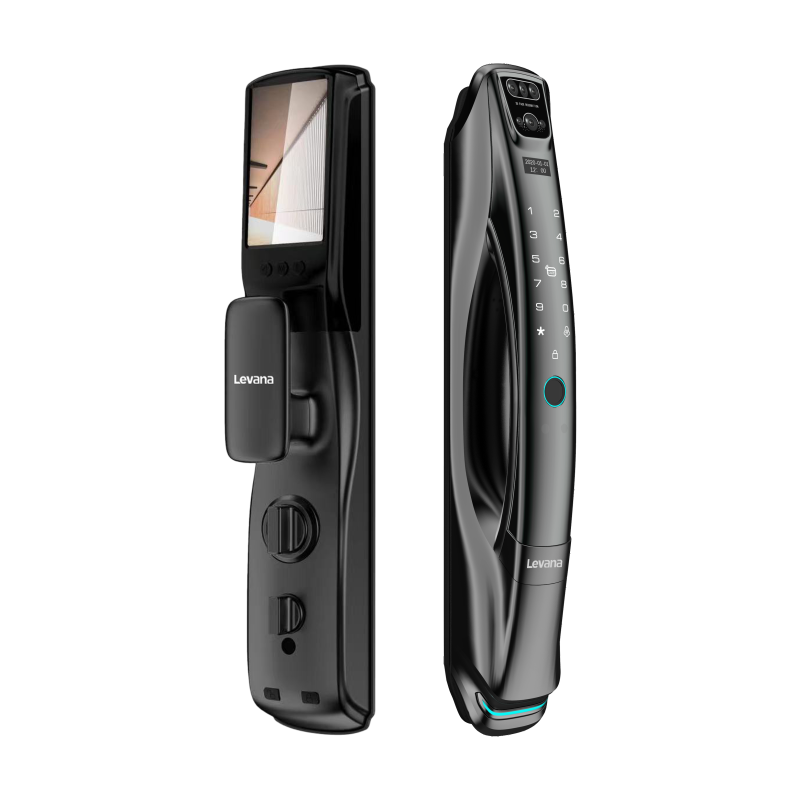 Levana-Cateye-K12 AI Active Video Intercom Smart Lock