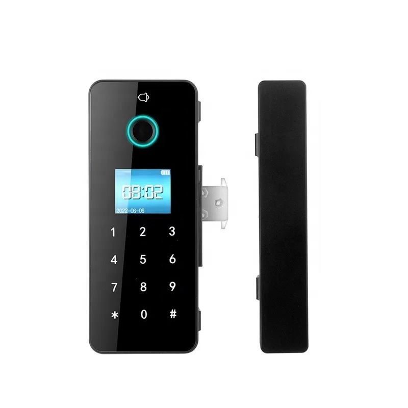 Glass Door-SIB-Fingerprint GL208A Smart Lock