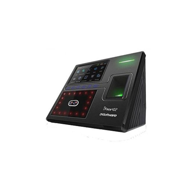 ZKTeco uFace 402 Face & Fingerprint Time Attendance Machine with Backup Battery
